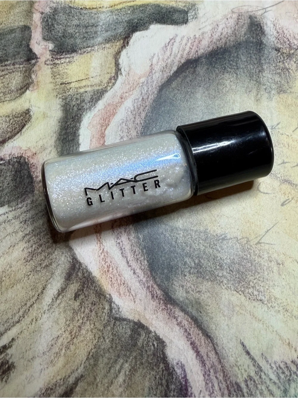 MAC COSMETICS NEW REFLECTS BLUE Glitter Loose Powder VIAL Mini NEW RARE!
